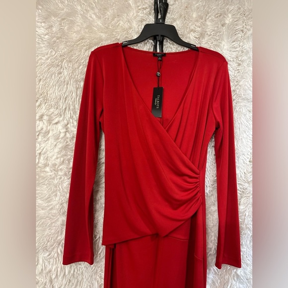 ❤️❣️NWT-TALBOTS BEAUTIFUL RED LONG SLEEVE DRESS SZ S❣️❤️ - Picture 4 of 9
